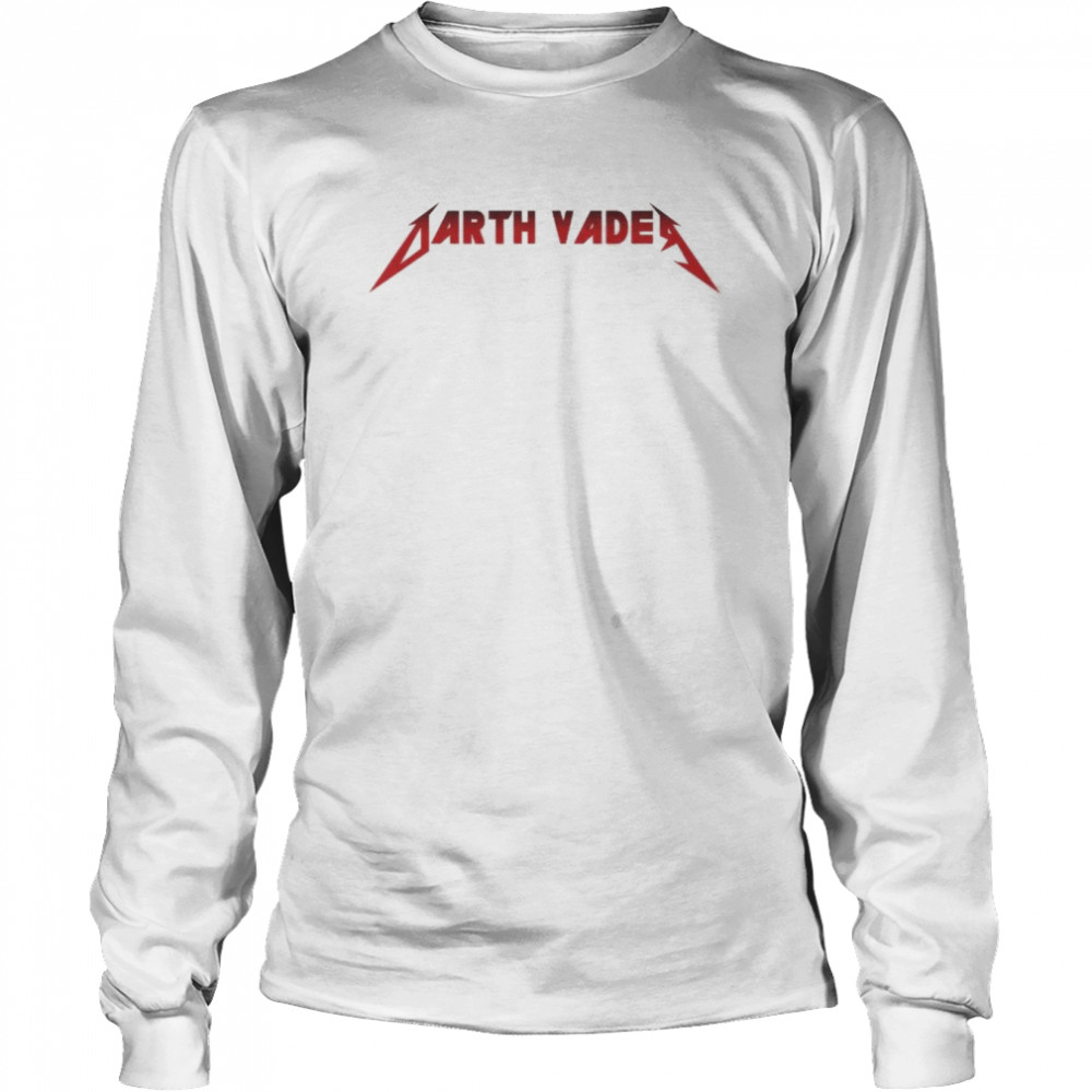 Vintage Darth Vader Rock Band Metal Style shirt Long Sleeved T-shirt