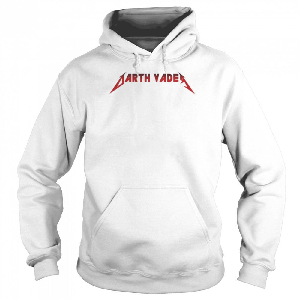 vintage darth vader rock band metal style shirt unisex hoodie