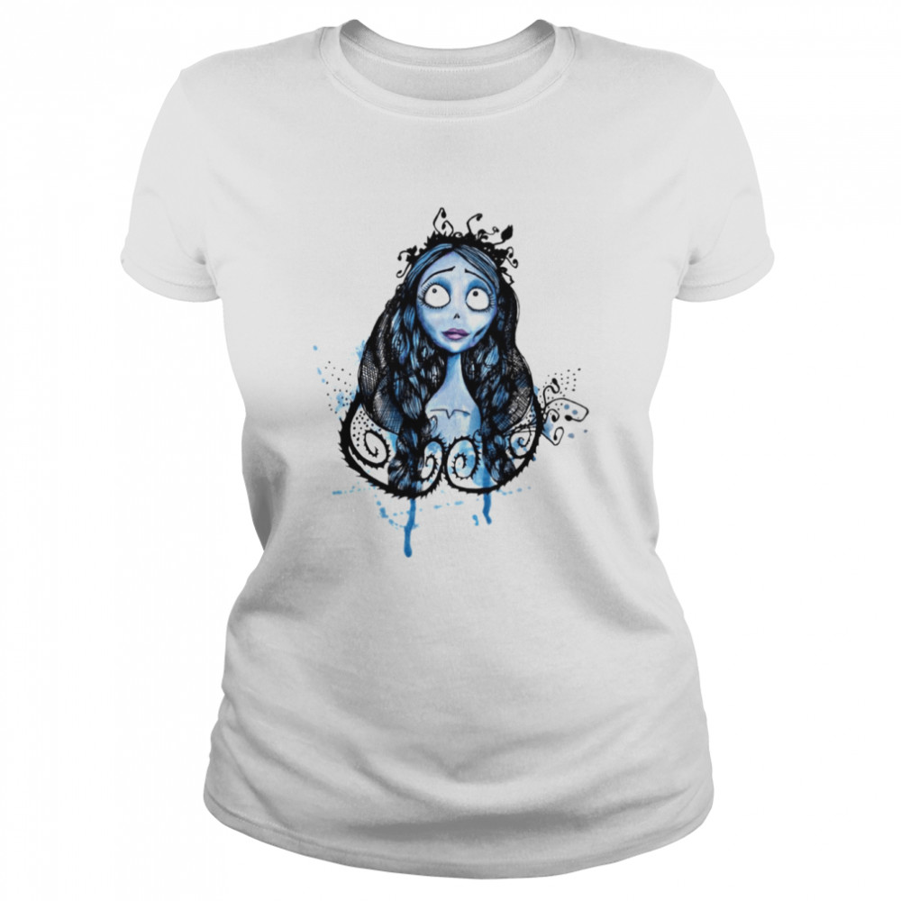 Watercolor Corpse Bride shirt Classic Women's T-shirt