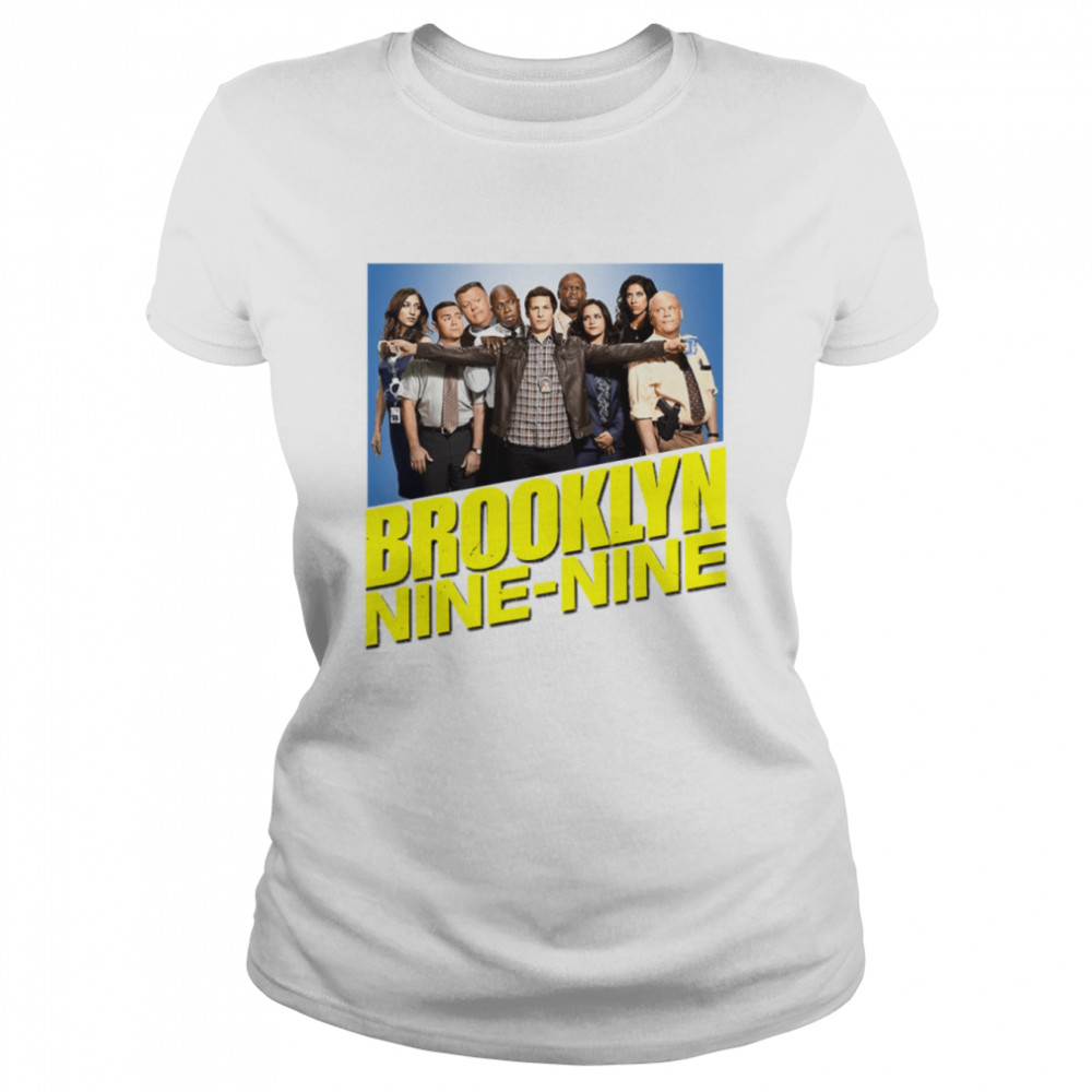 99 Cast And Logo Brooklyn Nine Nine shirt Classic Women's T-shirt