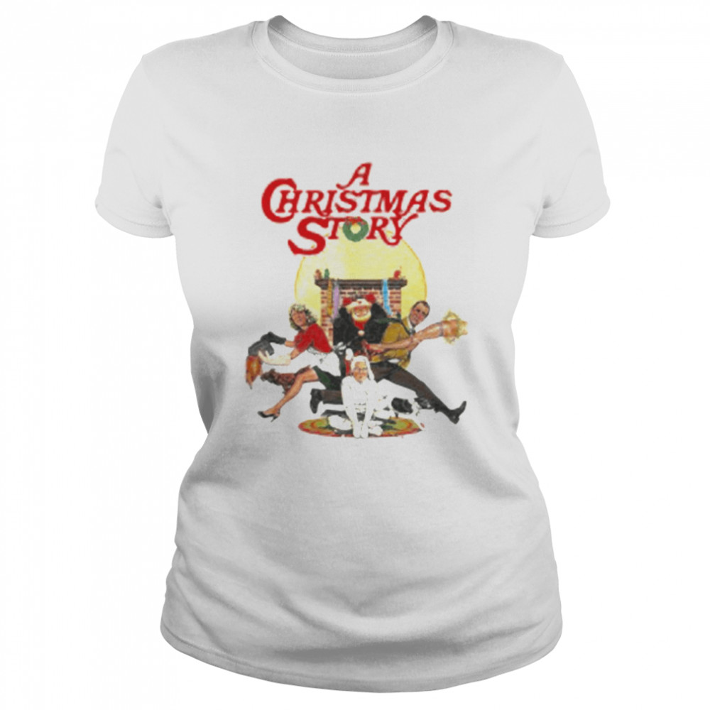 A Christmas Story The Old Man Comedy Movie shirt Classic Women's T-shirt