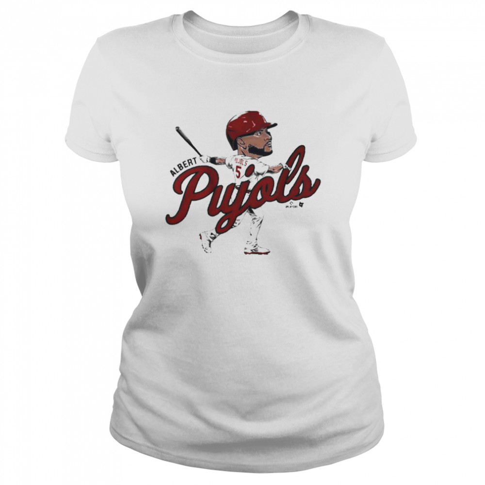 Albert Pujols St. Louis Cardinals Caricature 2022  Classic Women's T-shirt