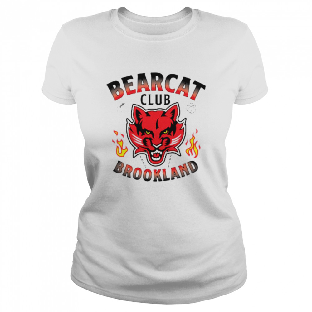 bearcat club brookland ringer shirt classic womens t shirt