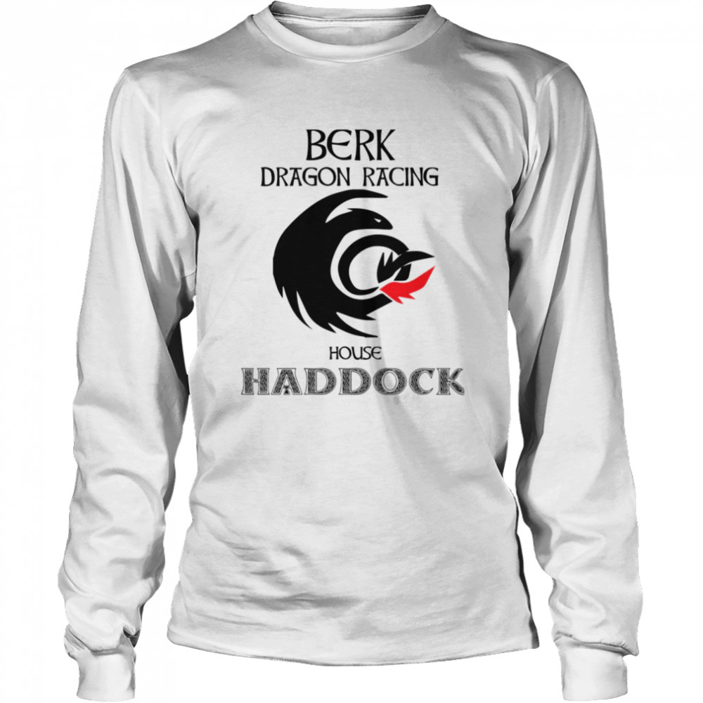 berk dragon racing house haddock shirt long sleeved t shirt