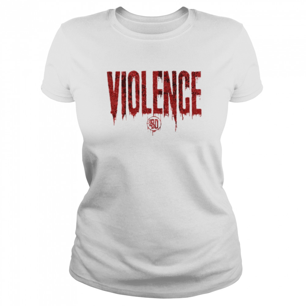 bryan danielson violence classic womens t shirt