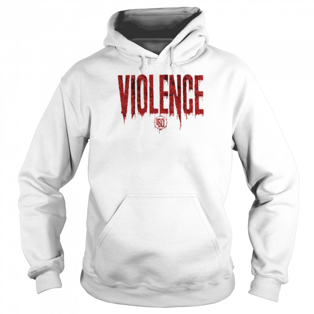 bryan danielson violence unisex hoodie