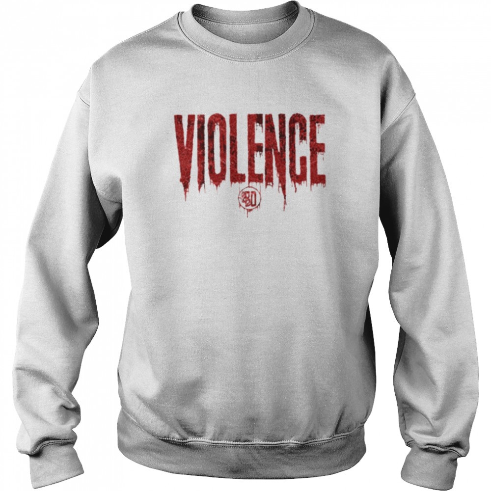 bryan danielson violence unisex sweatshirt