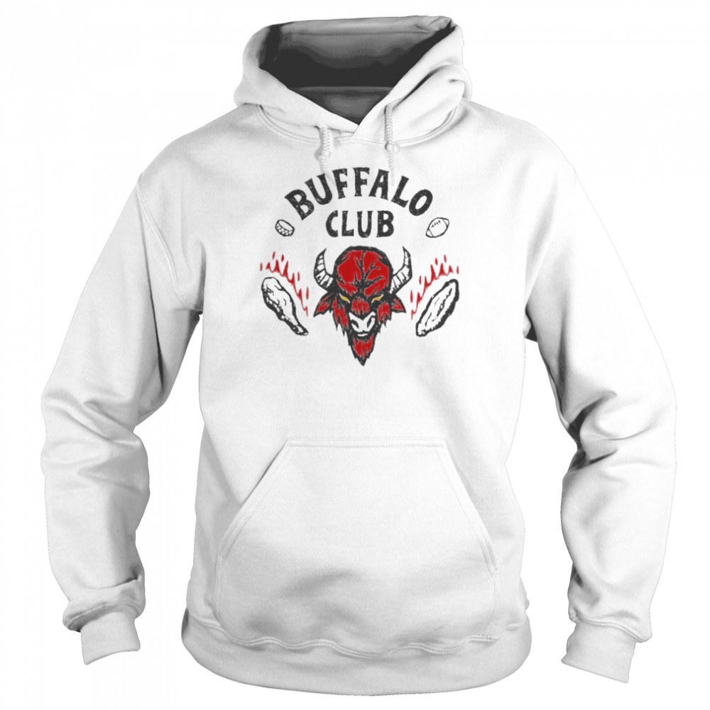 buffalo bills hellfire club stranger things unisex hoodie