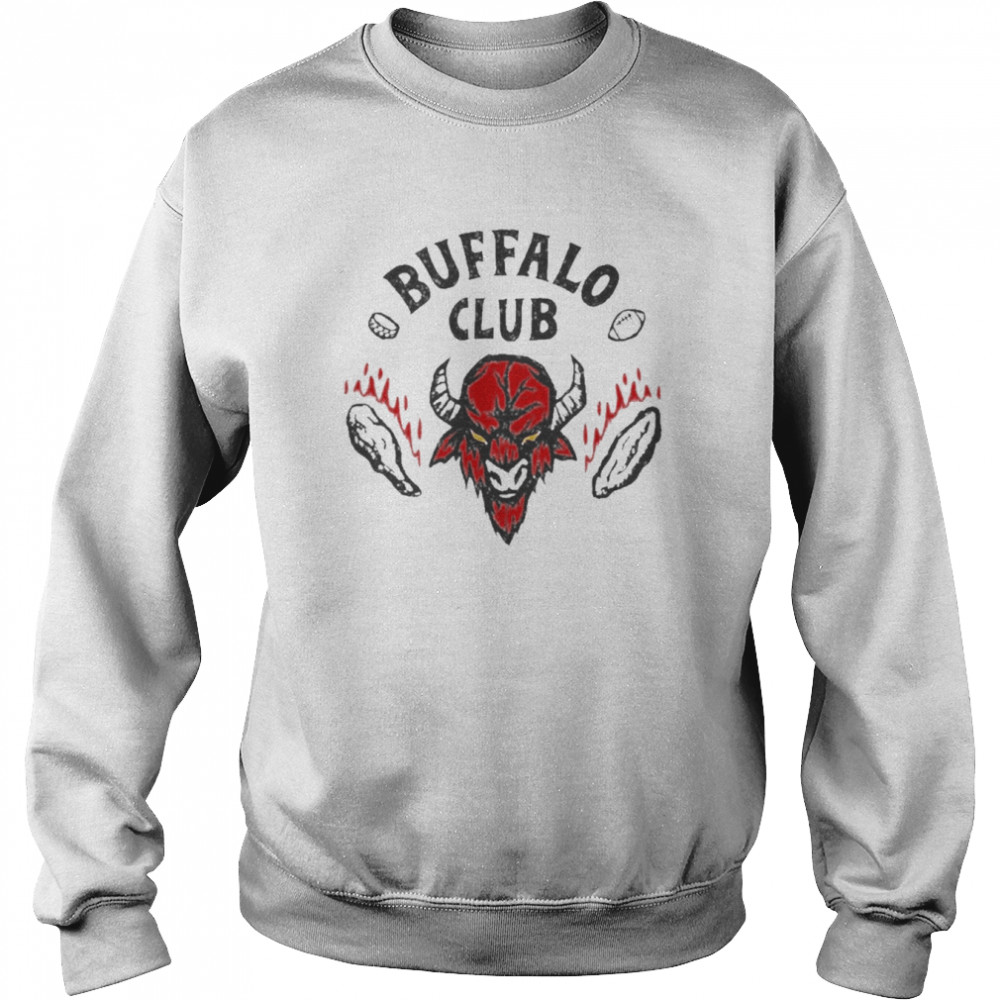 Buffalo Bills Hellfire Club Stranger Things  Unisex Sweatshirt