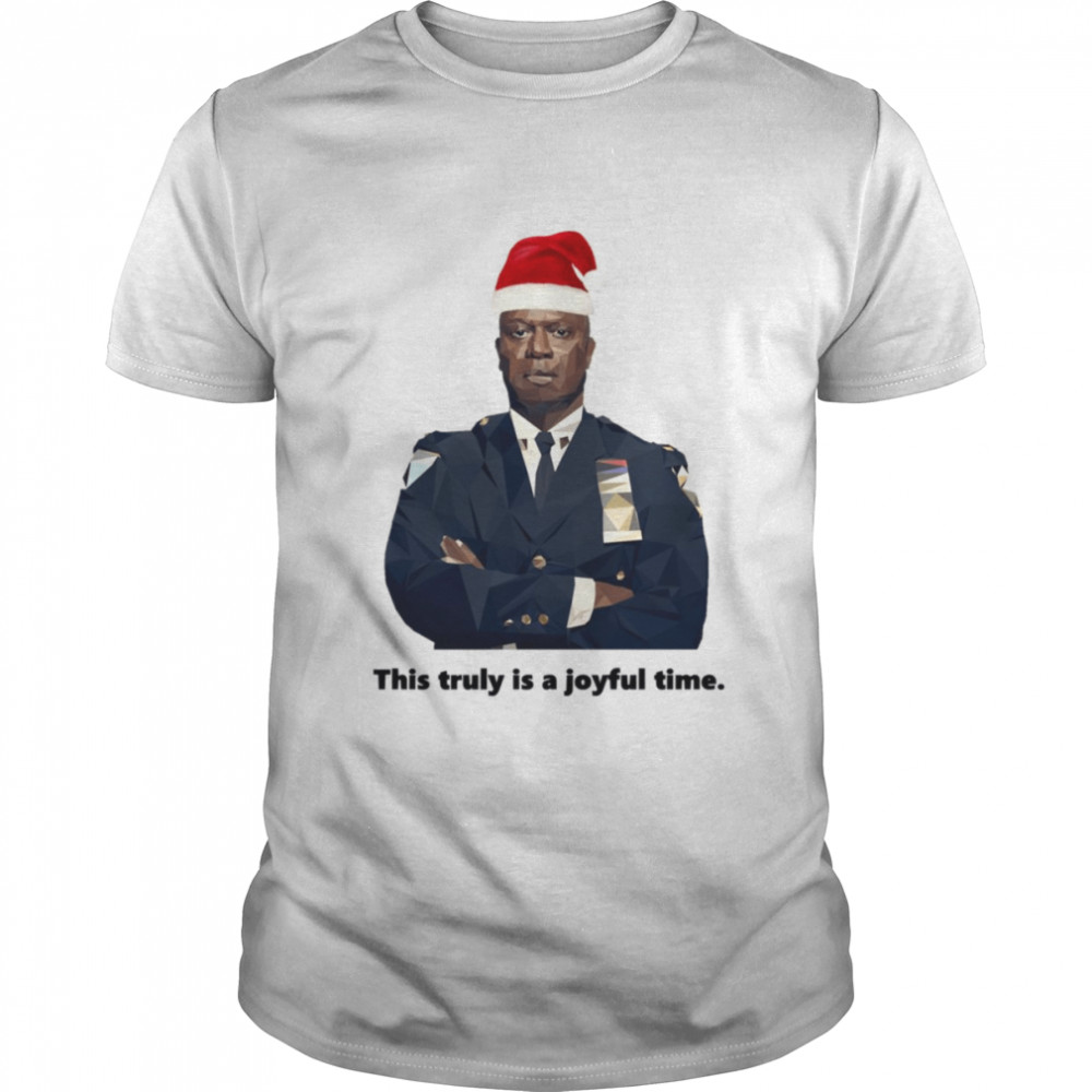 Capt Holt Is Having A Joyful Holiday Season Brooklyn Nine Nine shirt Classic Men's T-shirt