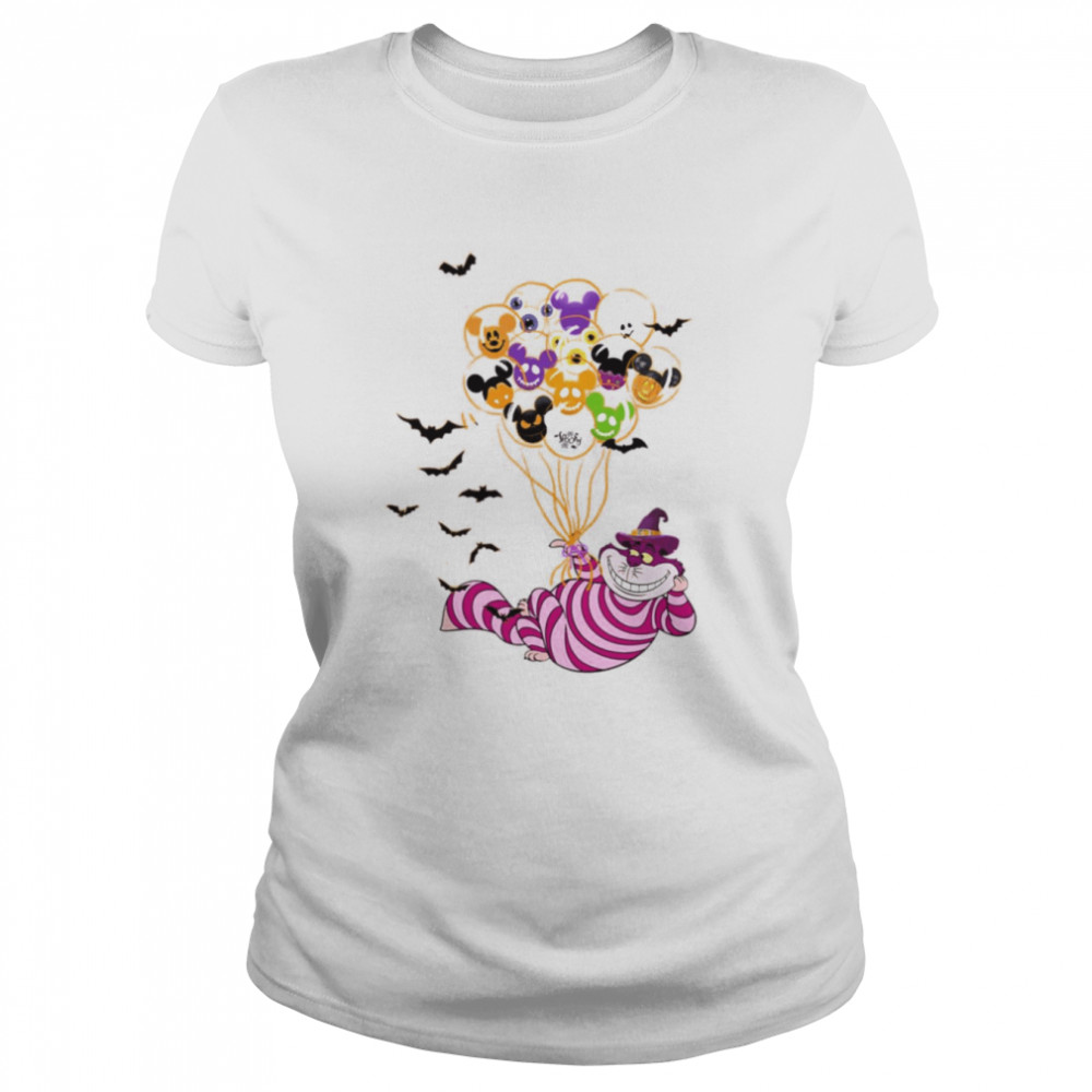 Cheshire Cat Disney Halloween shirt Classic Women's T-shirt