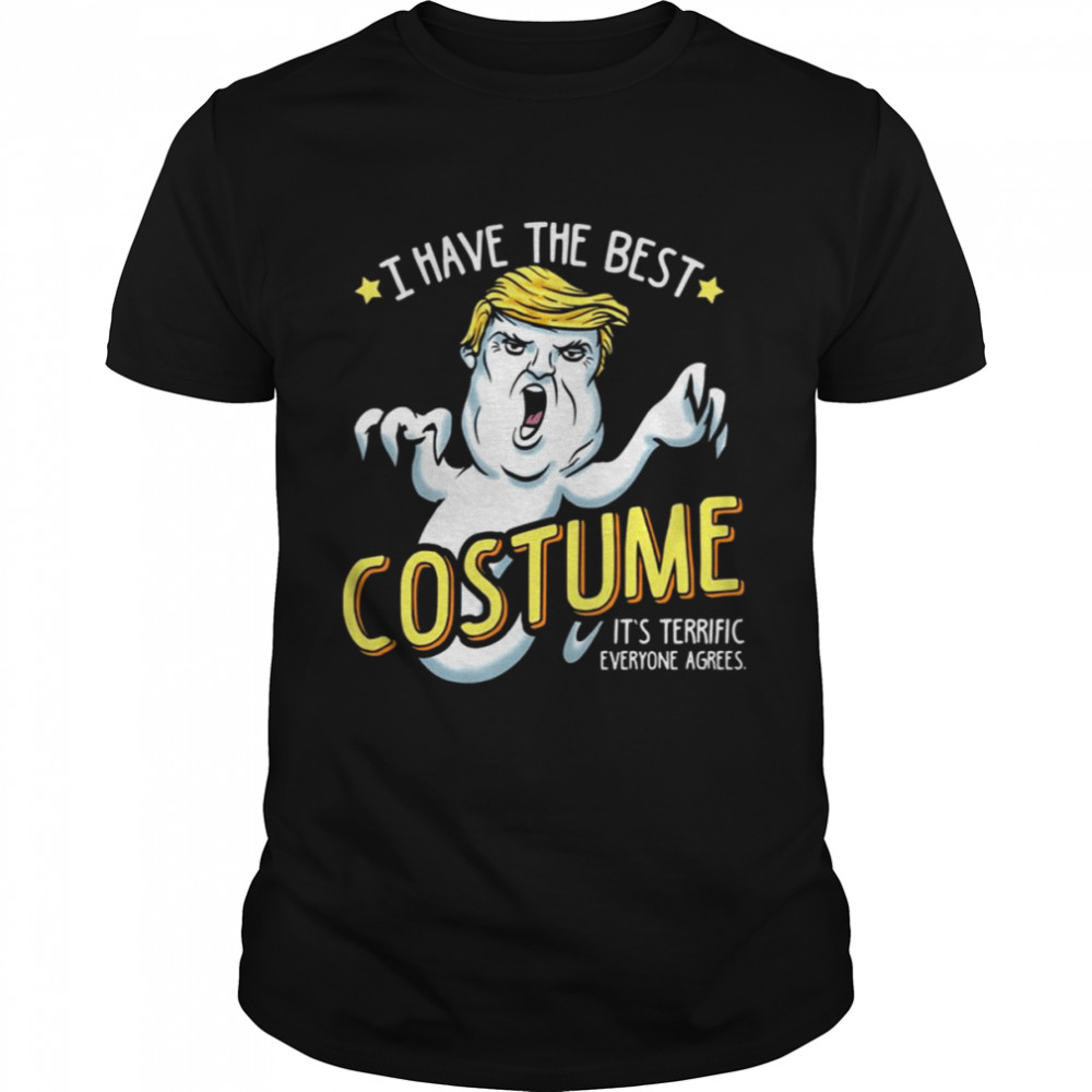 Costume Ghost Donald Trump Halloween Spooky Night shirt