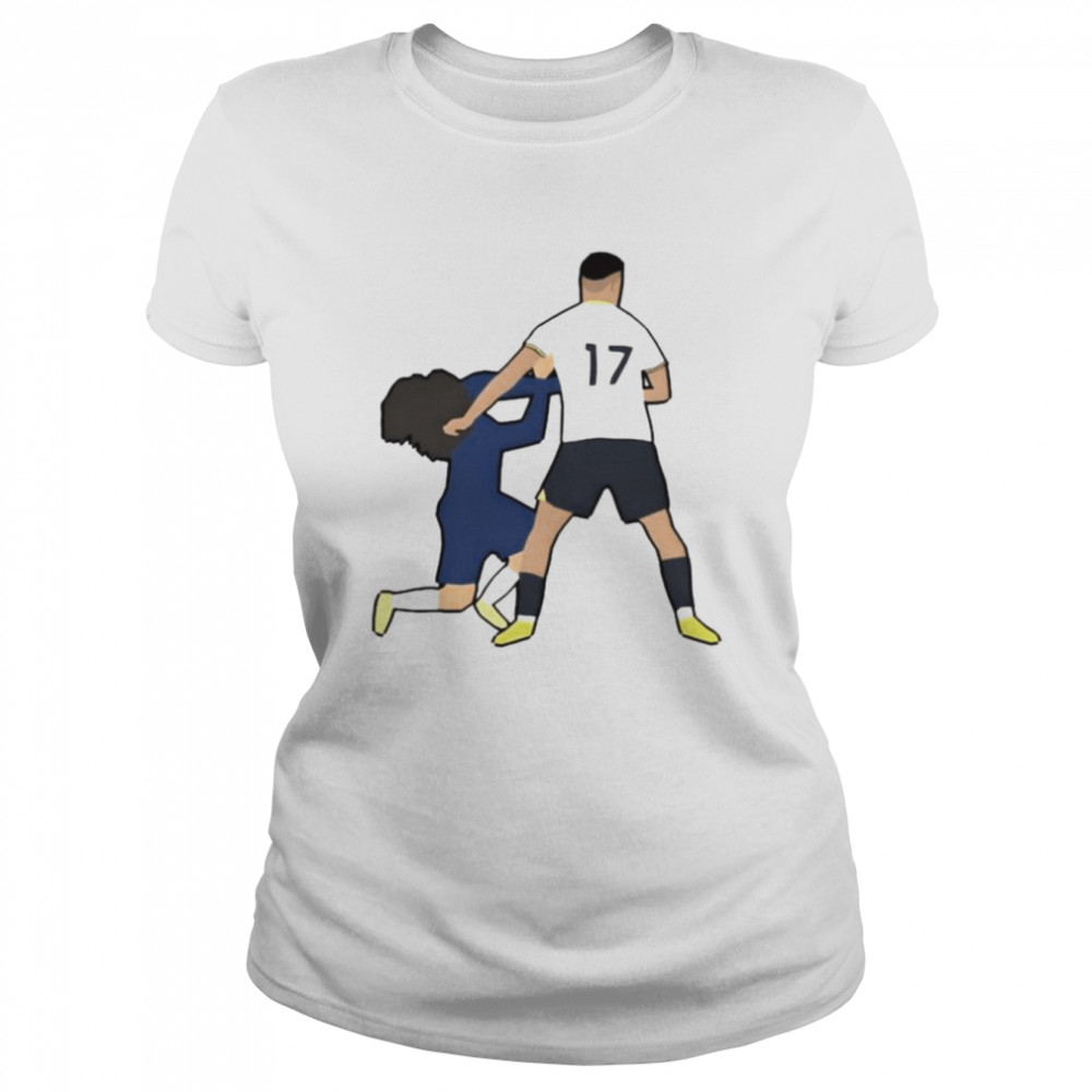 Cristian Romero not committing a foul shirt Classic Women's T-shirt