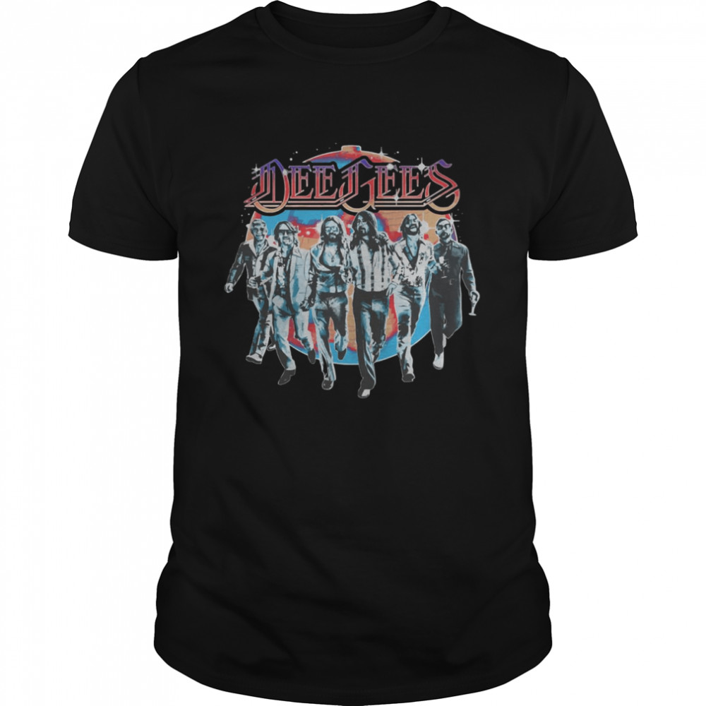 Dee Gees Disco Ball Logo shirt