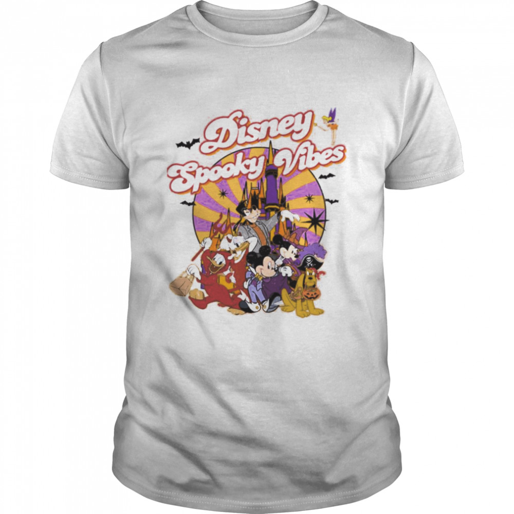 Disney Squad Spooky Vibes Halloween shirt Classic Men's T-shirt