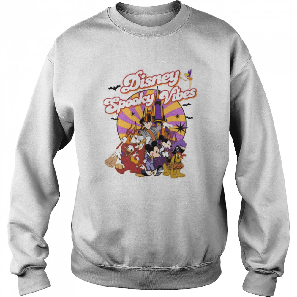 Disney Squad Spooky Vibes Halloween shirt Unisex Sweatshirt