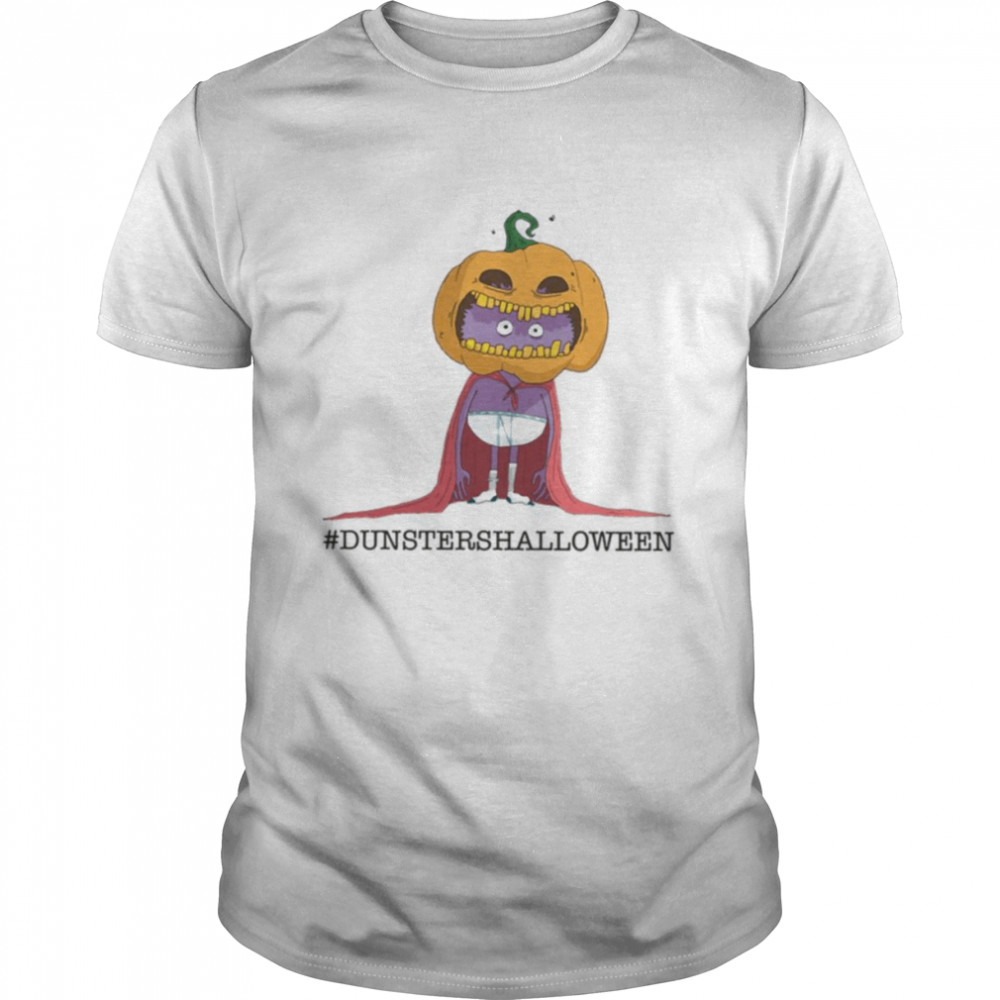 Dunster’s Wearing Pumkin Hat Halloween Spooky Night shirt Classic Men's T-shirt