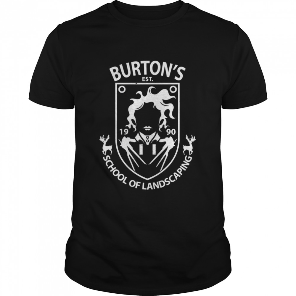 Edward Scissorhands Burton’s School Of Landscaping shirt