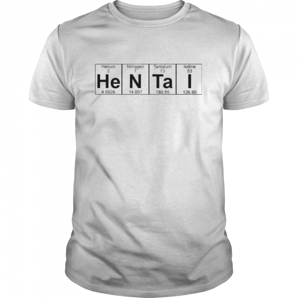 Hentai Periodic Table shirt Classic Men's T-shirt