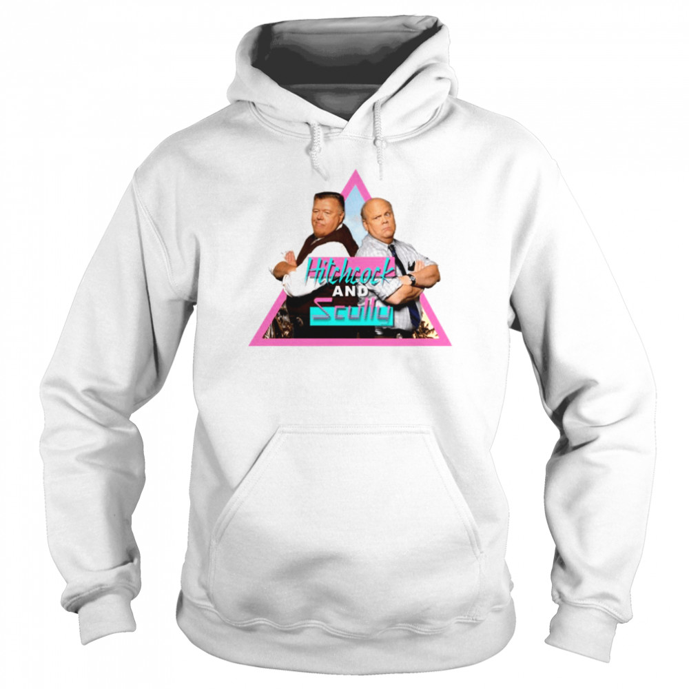 hitchcock and scully retro vintage 80s brooklyn nine nine shirt unisex hoodie