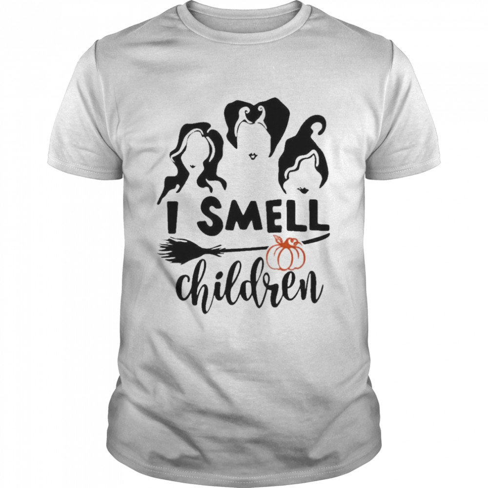 Hocus Pocus Sanderson Sisters I Smell Children Halloween  Classic Men's T-shirt
