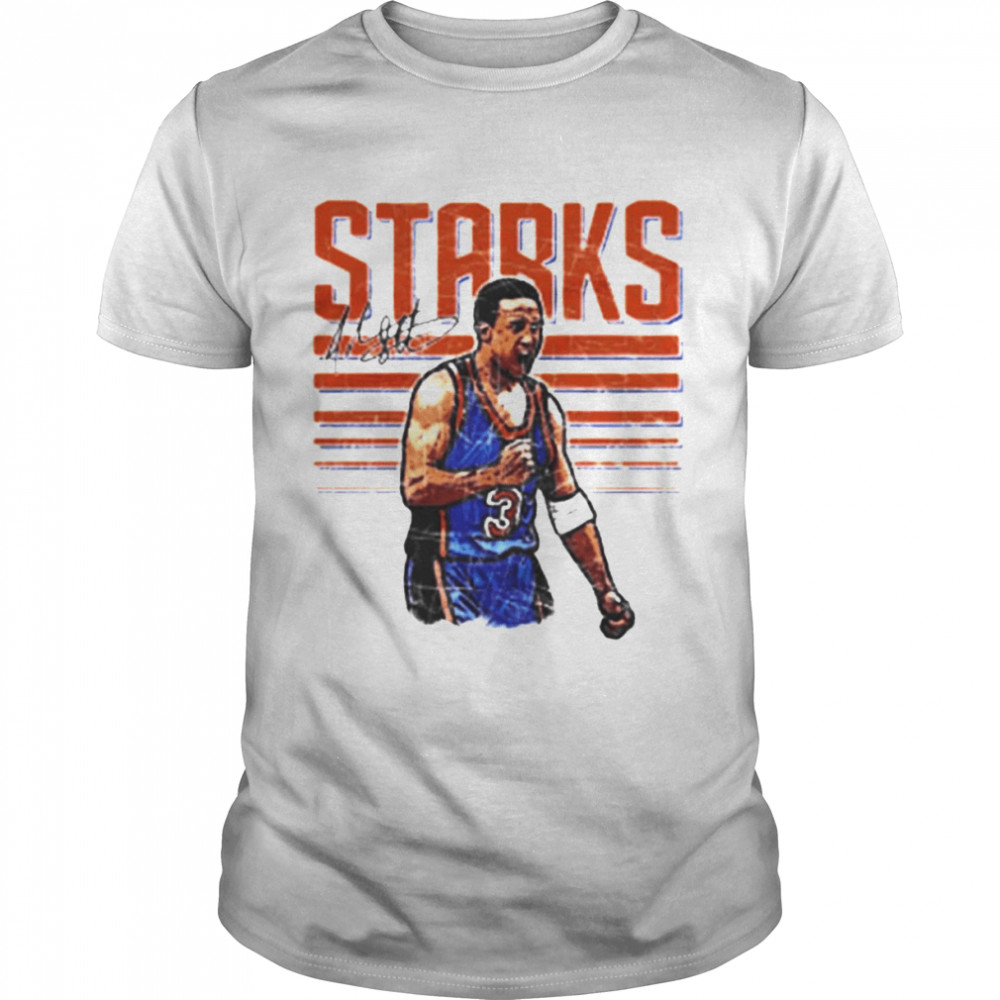 John Starks New York Basketball Hyper  Classic Men's T-shirt