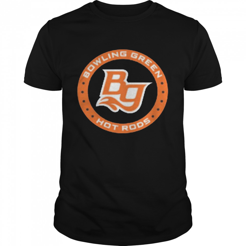 Milb Bowling green hot rods logo shirt