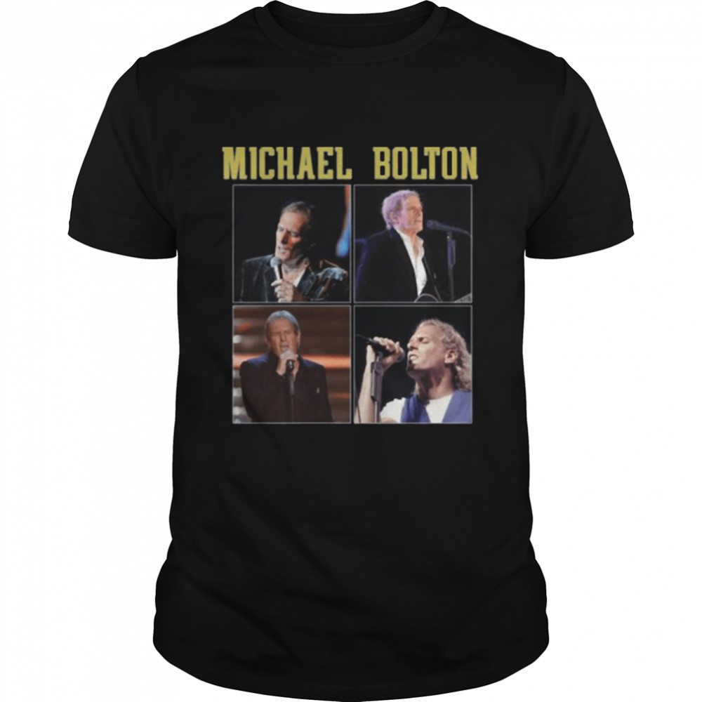 Retro Portrait Michael Bolton shirt