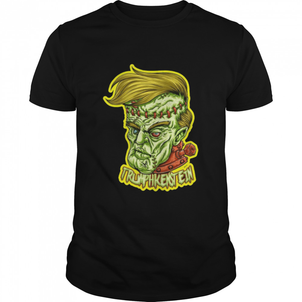 Trumpkenstein Funny President Trump Frankenstein Parody Halloween Spooky Night shirt