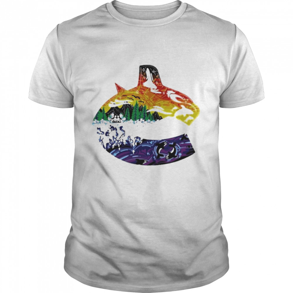 Vancouver Canucks Pride Orca Shirt