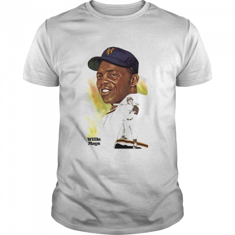 Willie Mays Portrait shirt