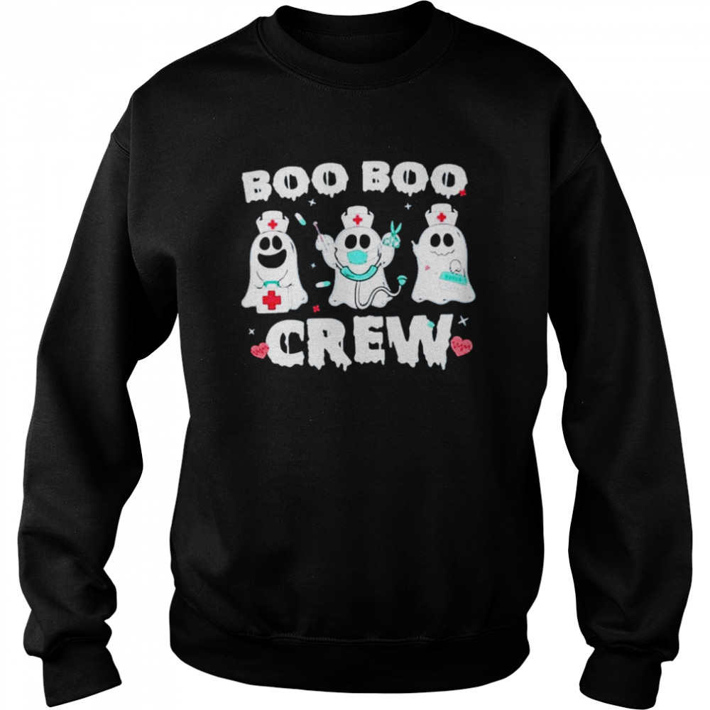 Boo boo crew crna Halloween nurse shirt Unisex Sweatshirt