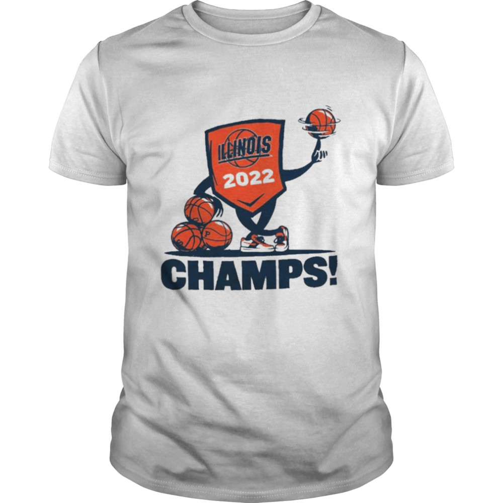 Illinois Fighting Illini men’s basketball 2022 Champs shirt