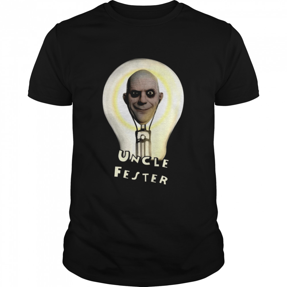 Light Bulb Addams Fester Addams Family shirt