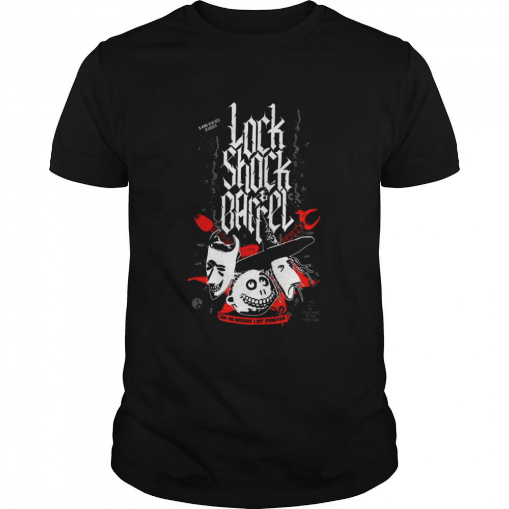 Lock Shock The Nightmare Before Christmas Halloween shirt Classic Men's T-shirt