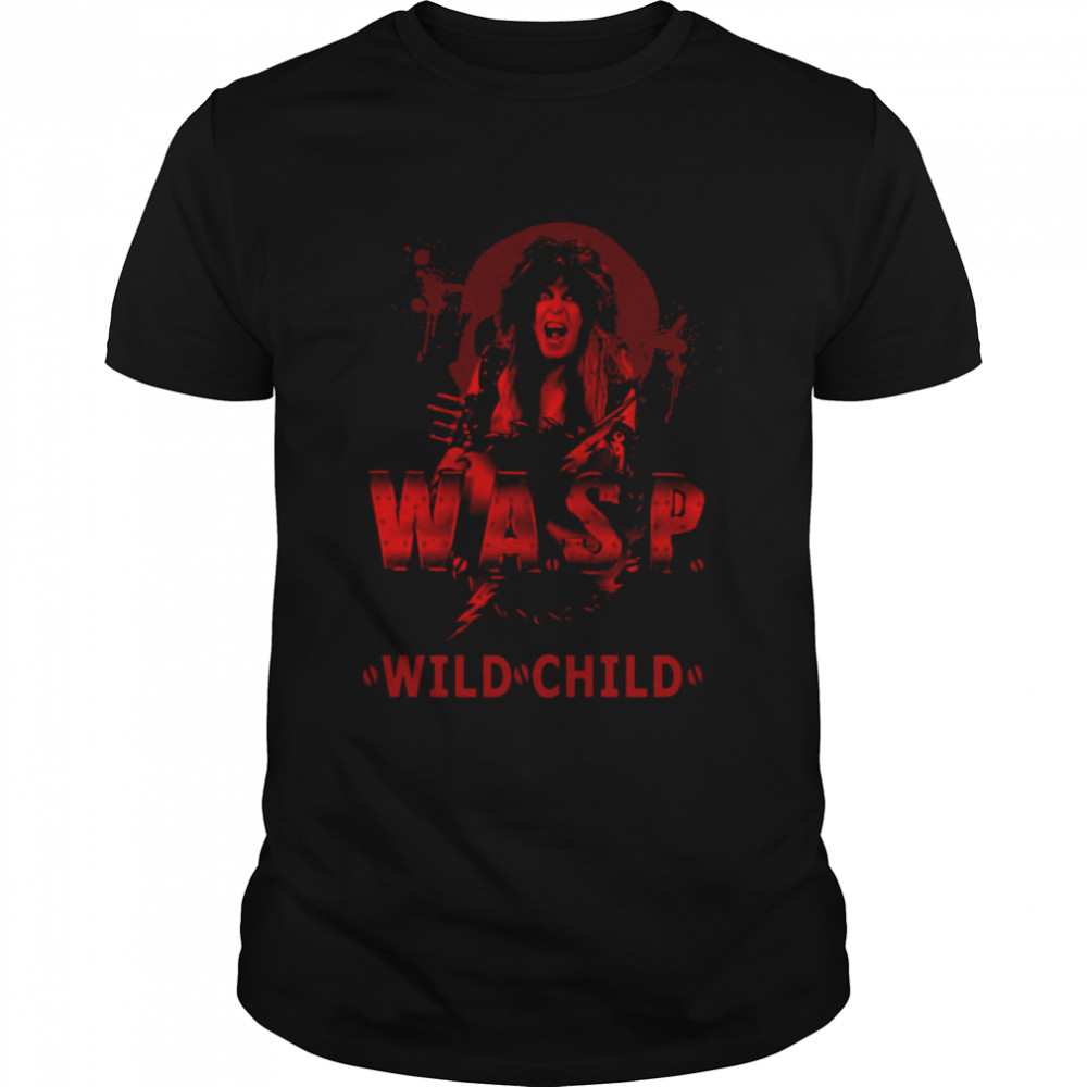 Red Wasp Wild Child Shirt