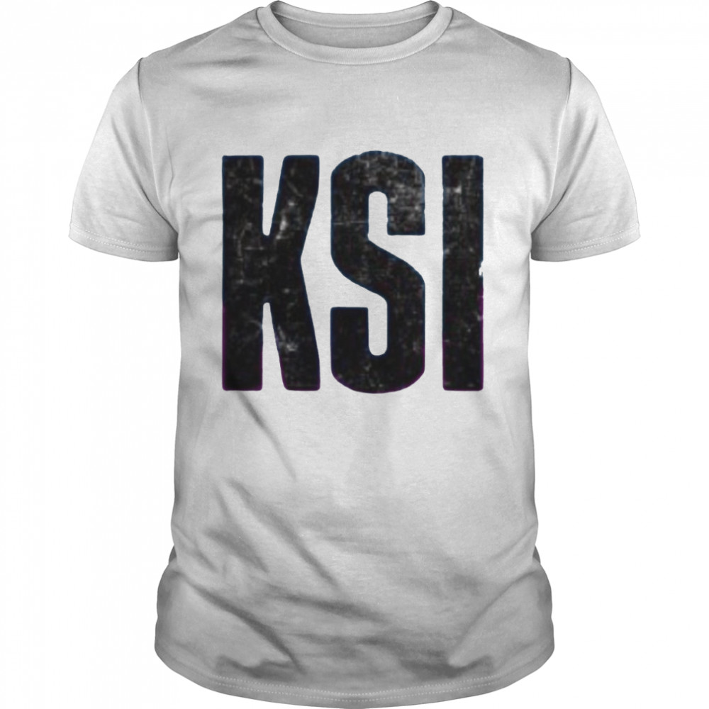 Retro Grunge KSI Logo shirt