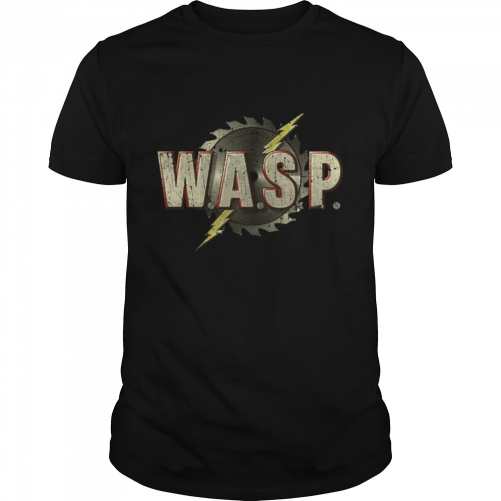 Rock Band Wasp Los Angeles 1982 shirt