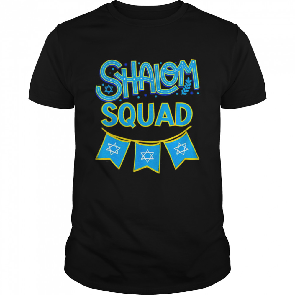 Shalom Squad Temple Jewish Membership Committee Shalom T-Shirt