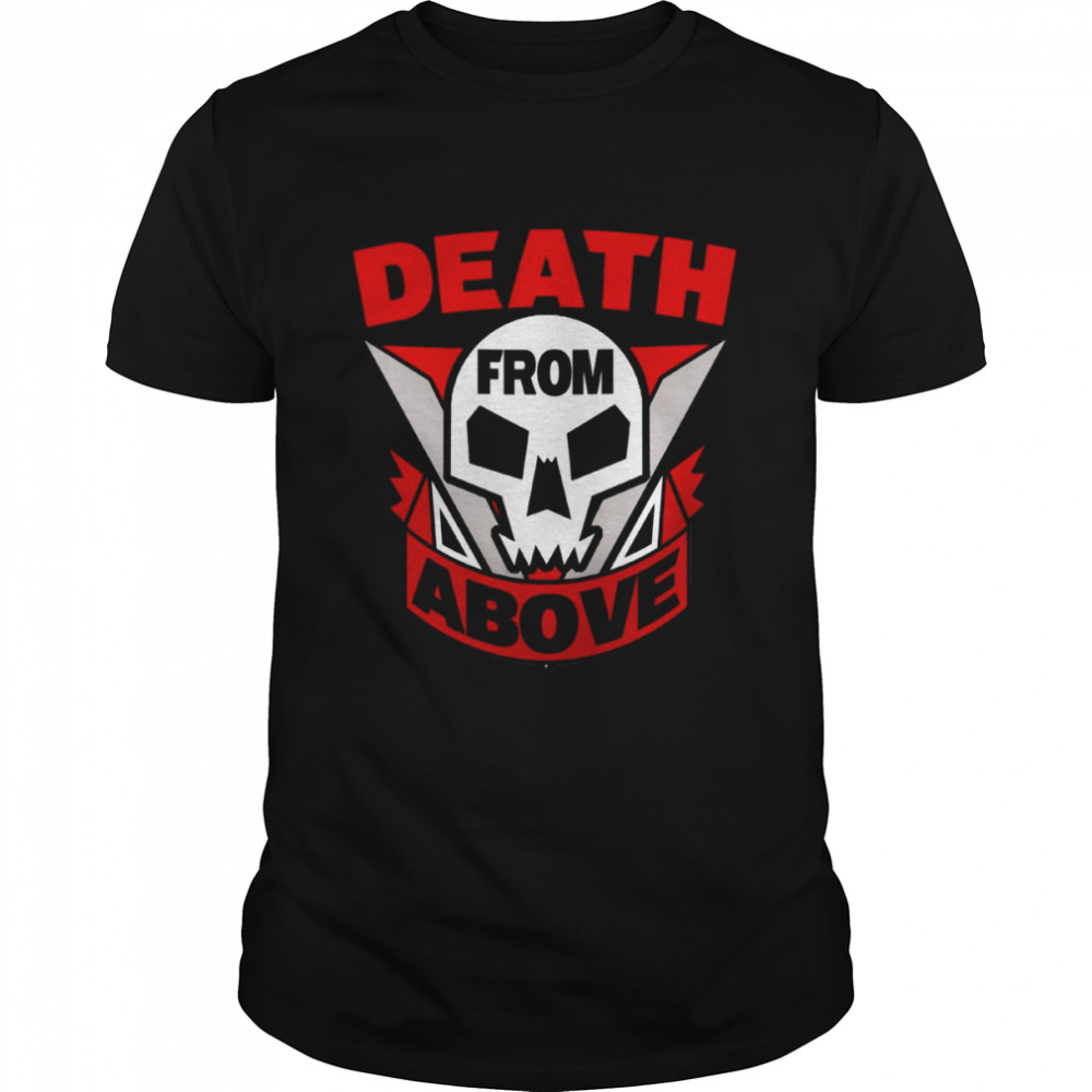 Starship Troopers Death From Above Logo Shirt
