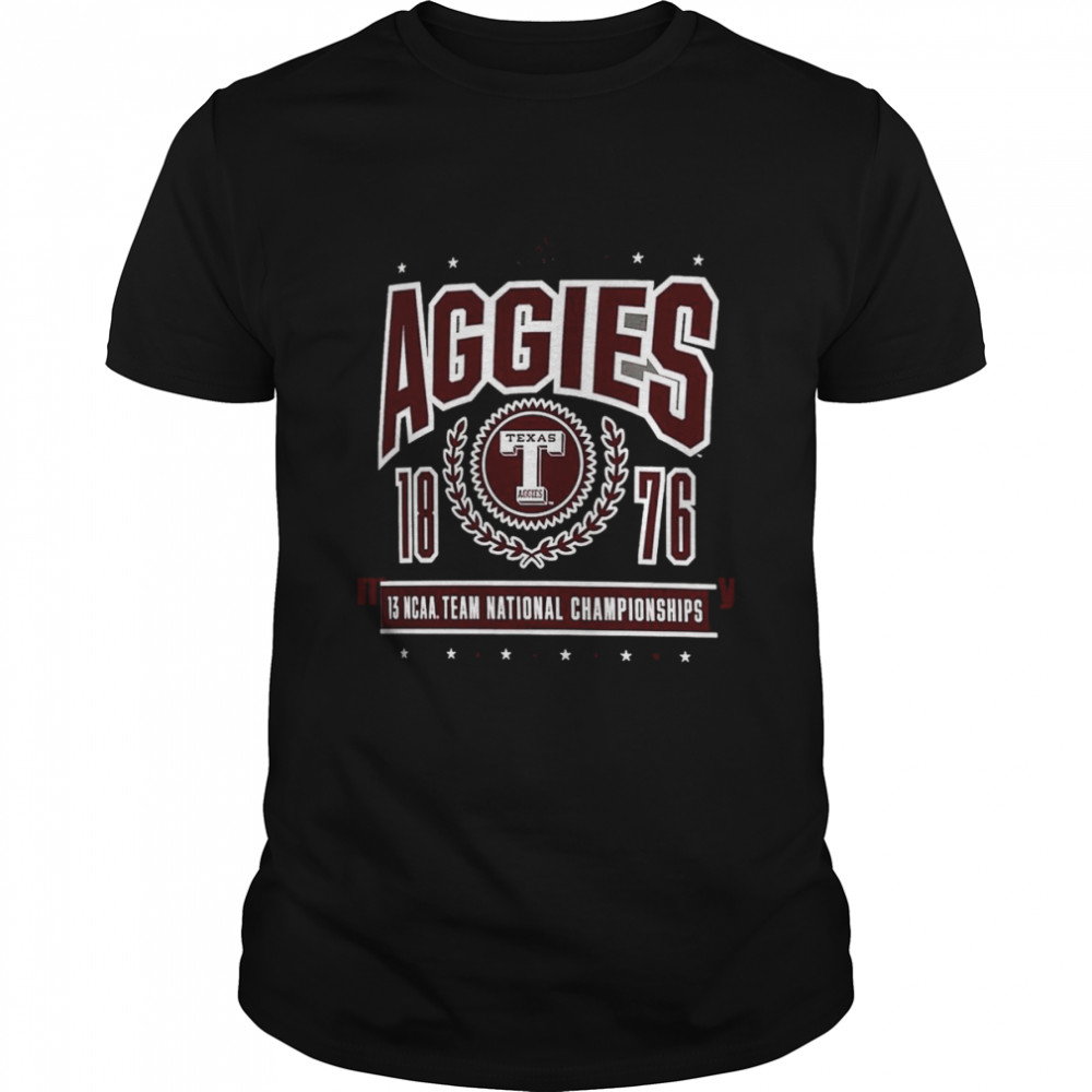 Texas A&M Aggies Adidas 13 Ncaa Team National Championships Reminisce T-Shirt
