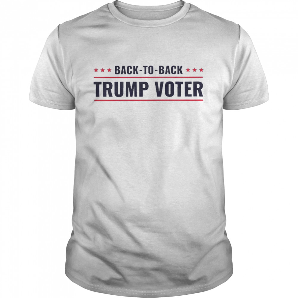 Back-to-Back Trump Voter 2022  Classic Men's T-shirt