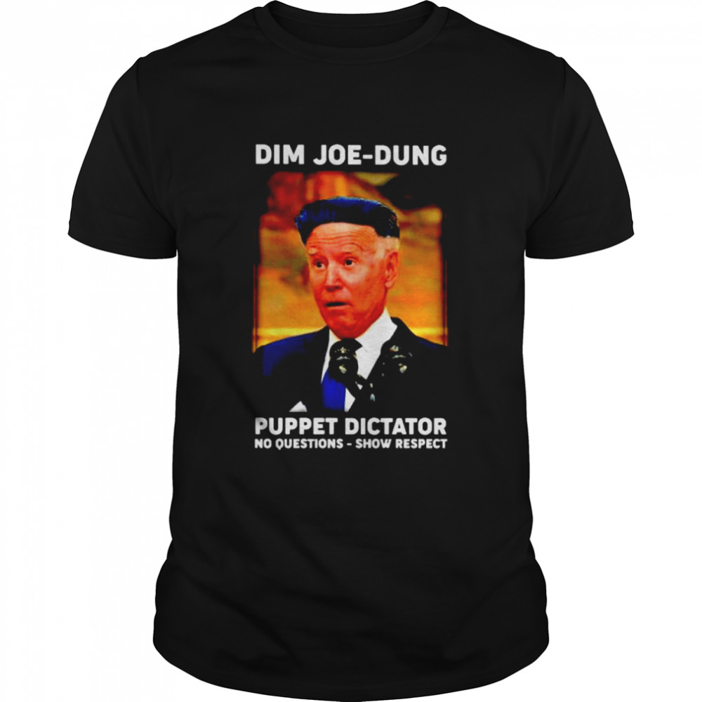 Dim Joe-Dung puppet dictator shirt Classic Men's T-shirt