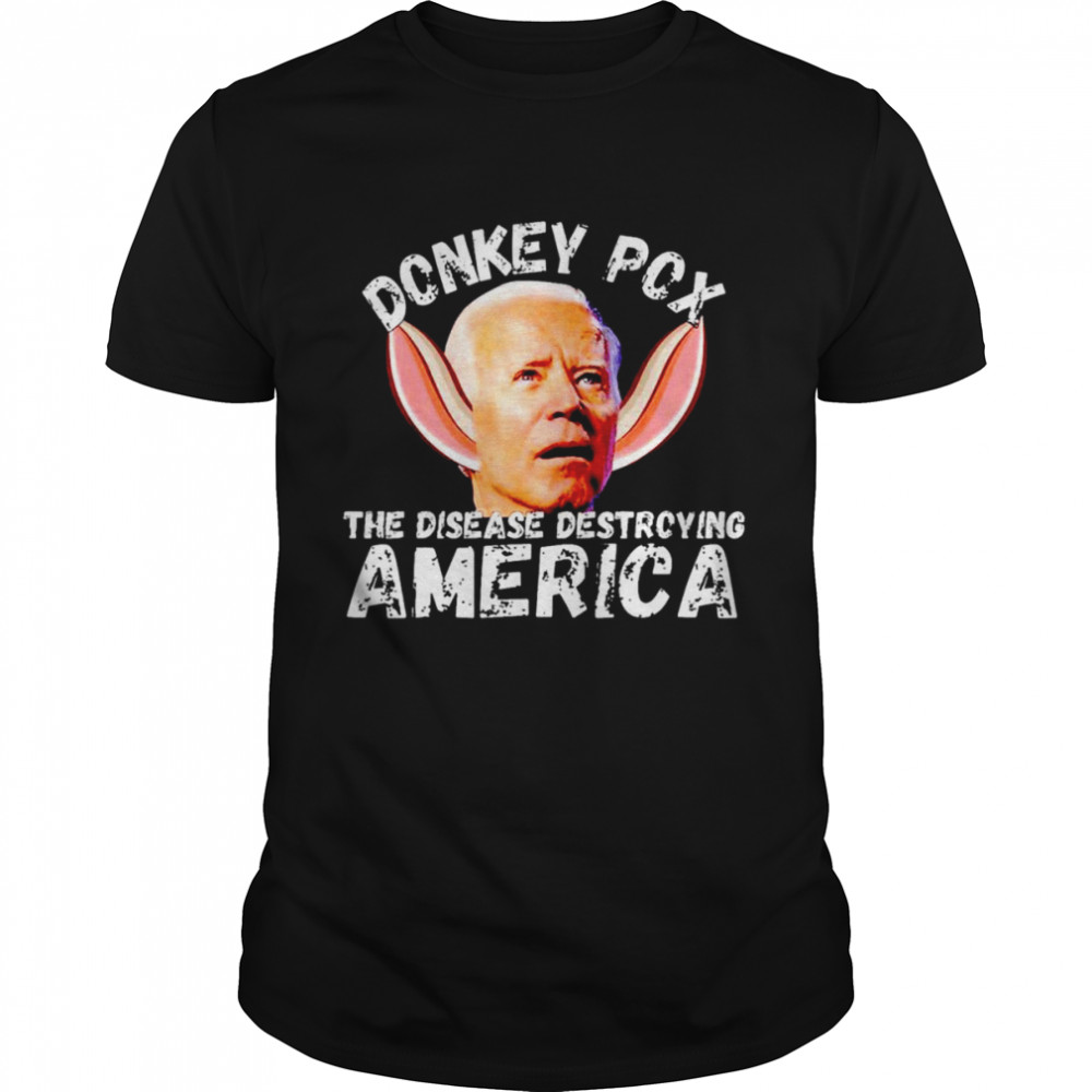 Donkey Pox The Disease Destroying America T-shirt Classic Men's T-shirt