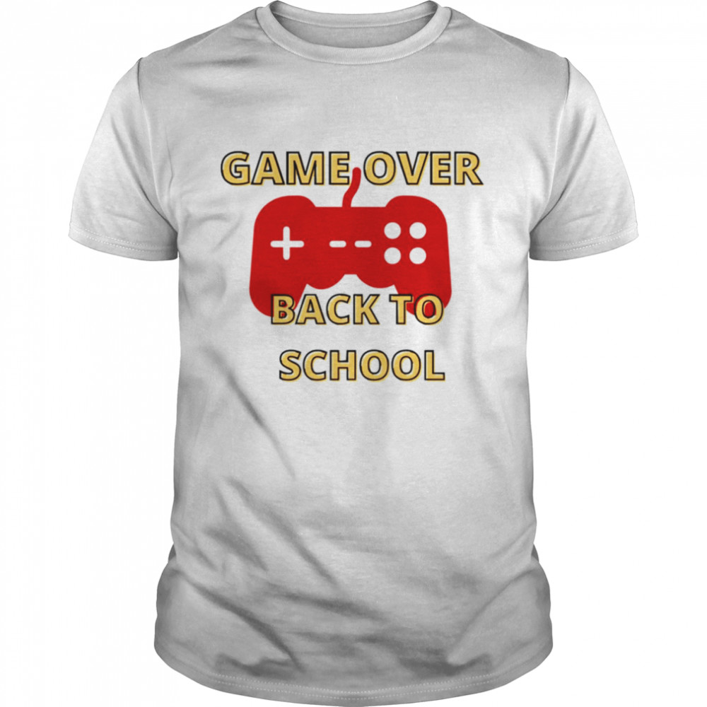Game Over Back To School shirt Classic Men's T-shirt
