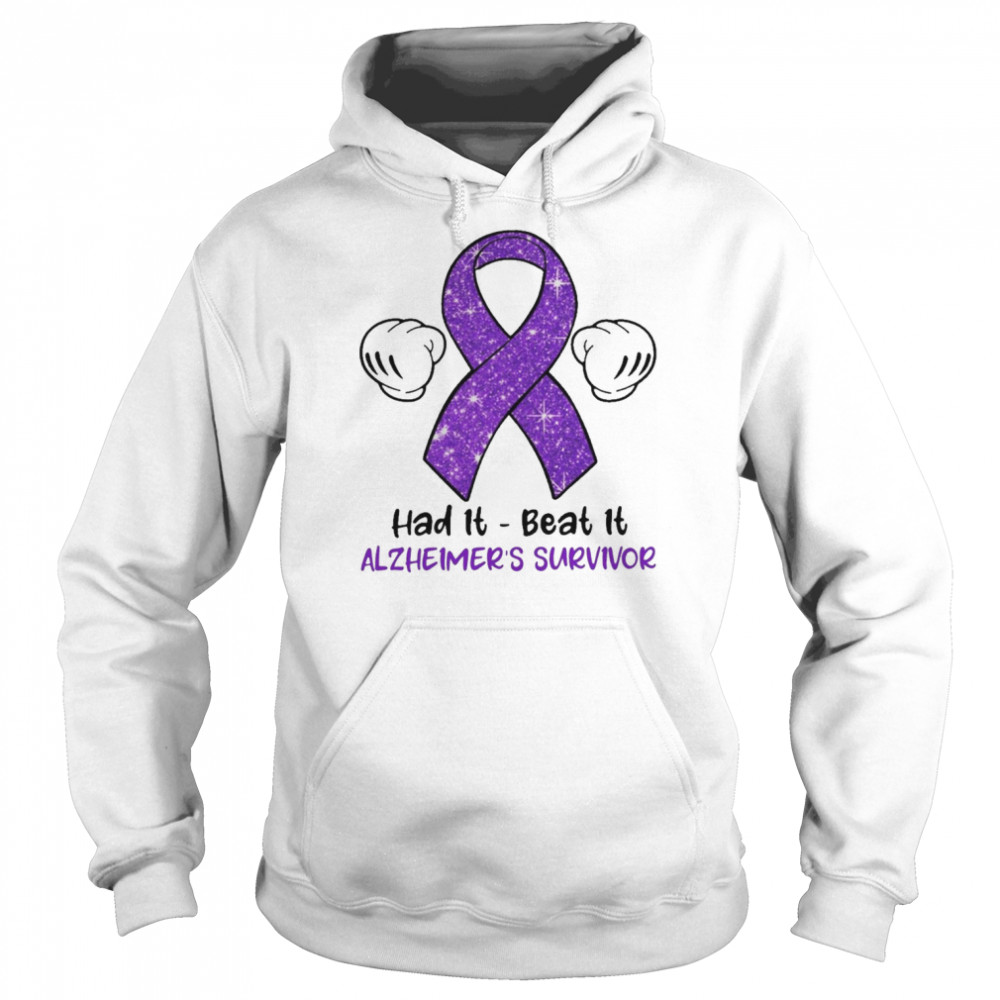 had it beat it alzheimers survivor unisex hoodie