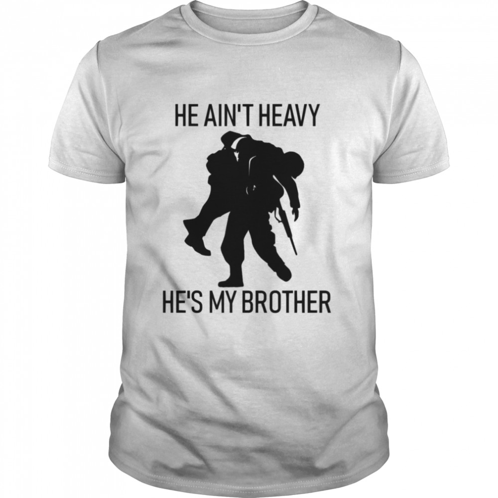 He Ain’t Heavy He’s My Brother shirt Classic Men's T-shirt