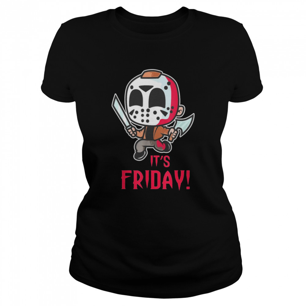 horror movie characters spooky friday halloween classic classic womens t shirt
