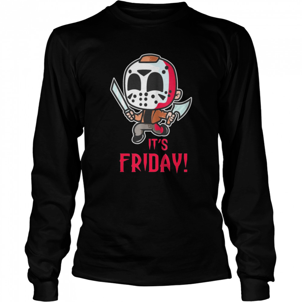 horror movie characters spooky friday halloween classic long sleeved t shirt