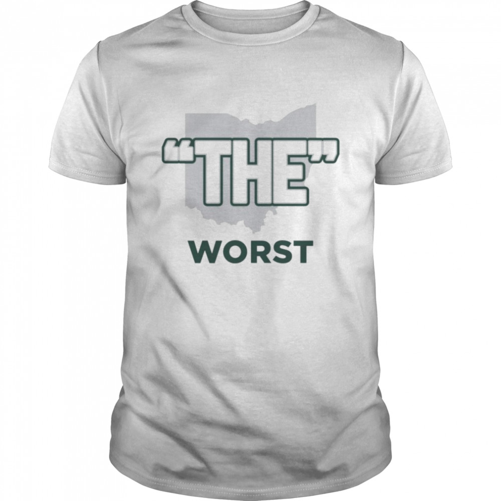 Michigan State Spartans football the worst shirt Classic Men's T-shirt
